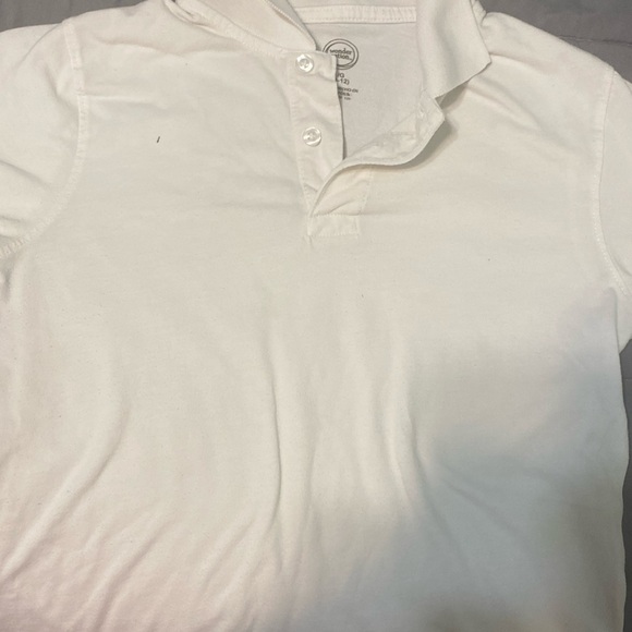 Other - White polo school shirt